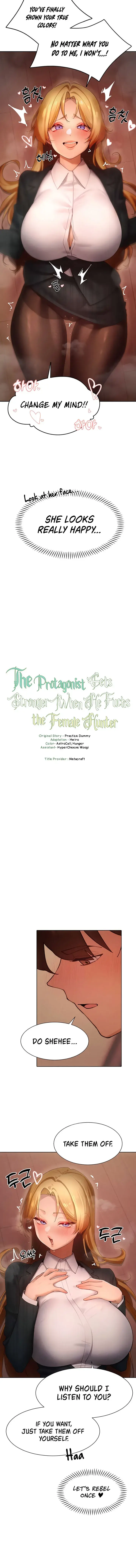 The Protagonist Gets Stronger When He Fucks The Female Hunter Chapter 56 - Page 2