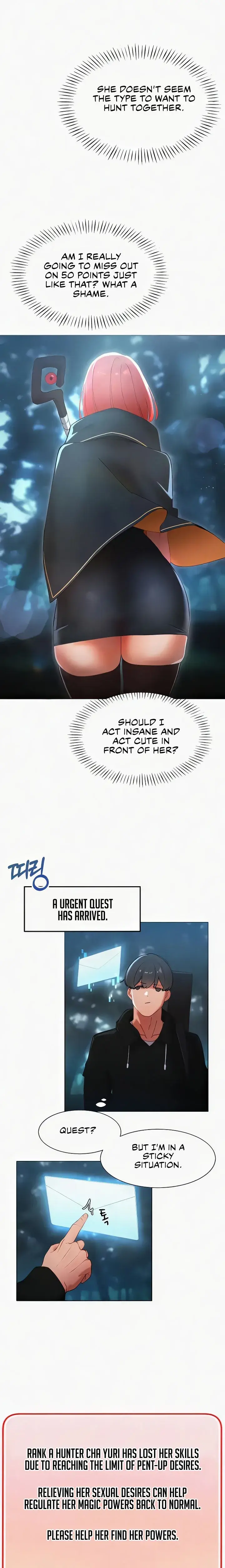 The Protagonist Gets Stronger When He Fucks The Female Hunter Chapter 6 - Page 17