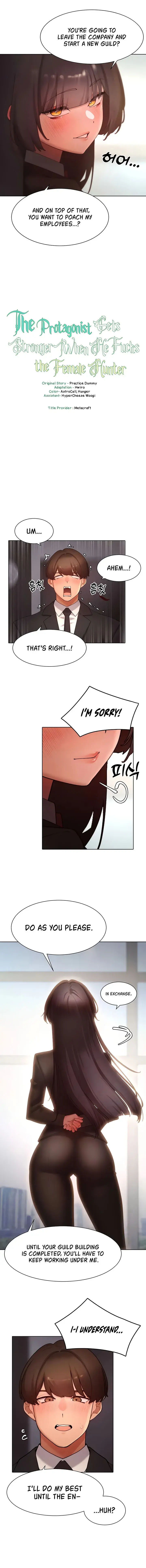 The Protagonist Gets Stronger When He Fucks The Female Hunter Chapter 64 - Page 2