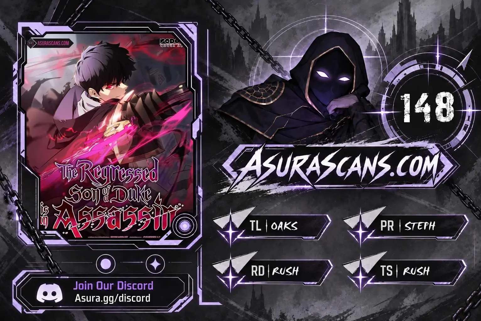 The Regressed Son Of A Duke Is An Assassin Chapter 148 - Page 1