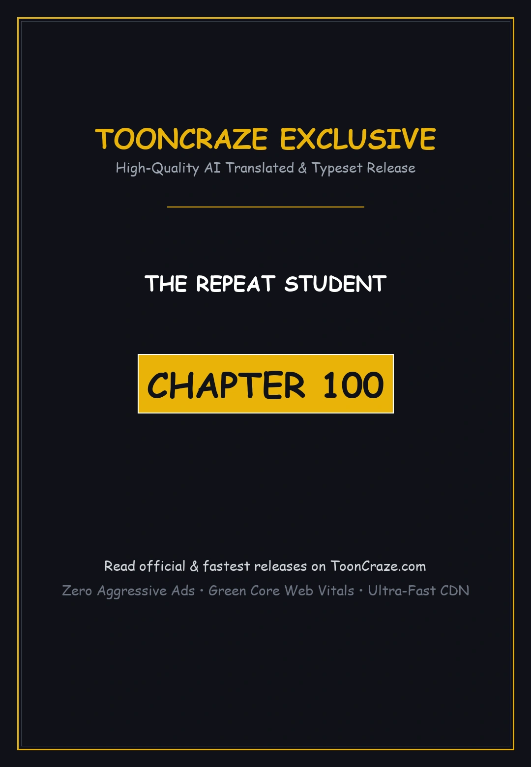 The Repeat Student Chapter 100 - Page 1