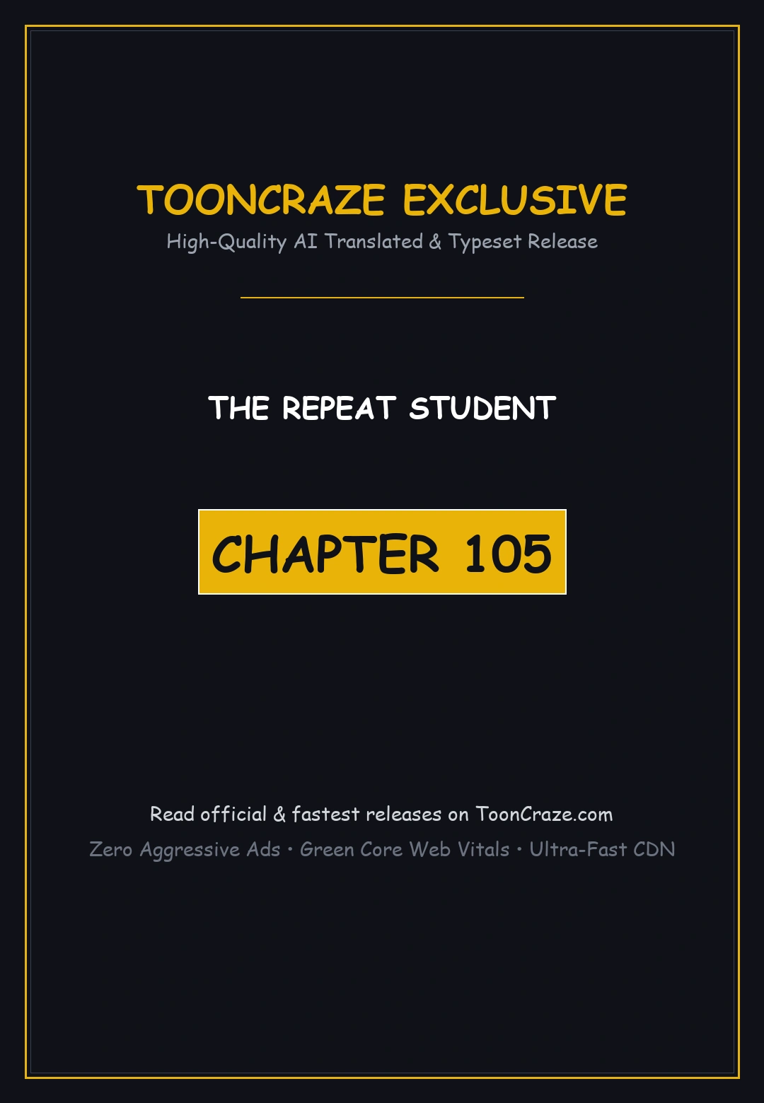 The Repeat Student Chapter 105 - Page 1