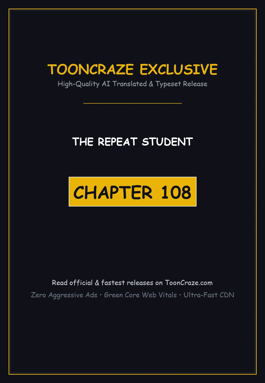 The Repeat Student Chapter 108 - Page 1