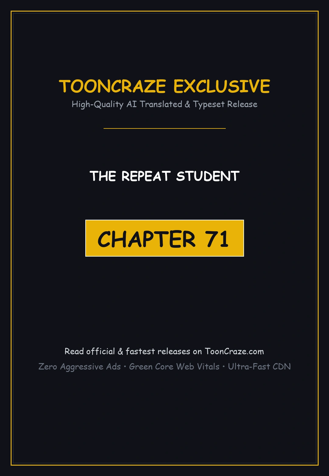 The Repeat Student Chapter 71 - Page 1
