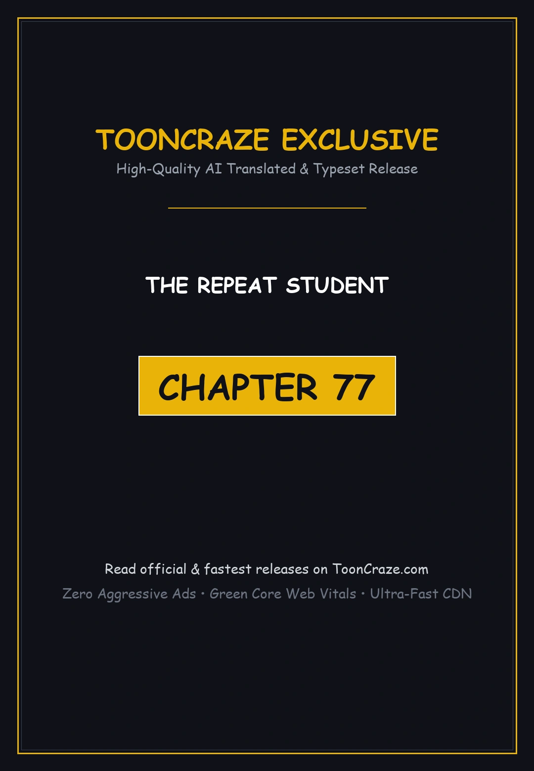 The Repeat Student Chapter 77 - Page 1