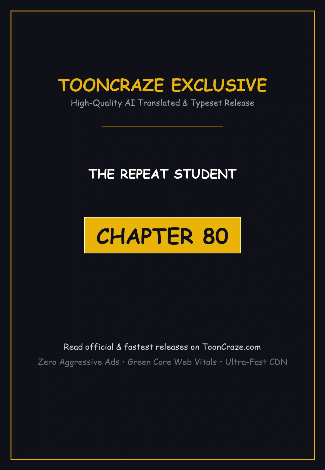 The Repeat Student Chapter 80 - Page 1