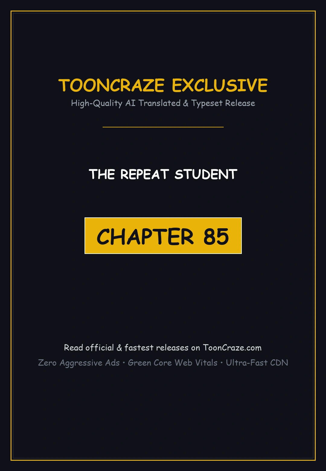 The Repeat Student Chapter 85 - Page 1