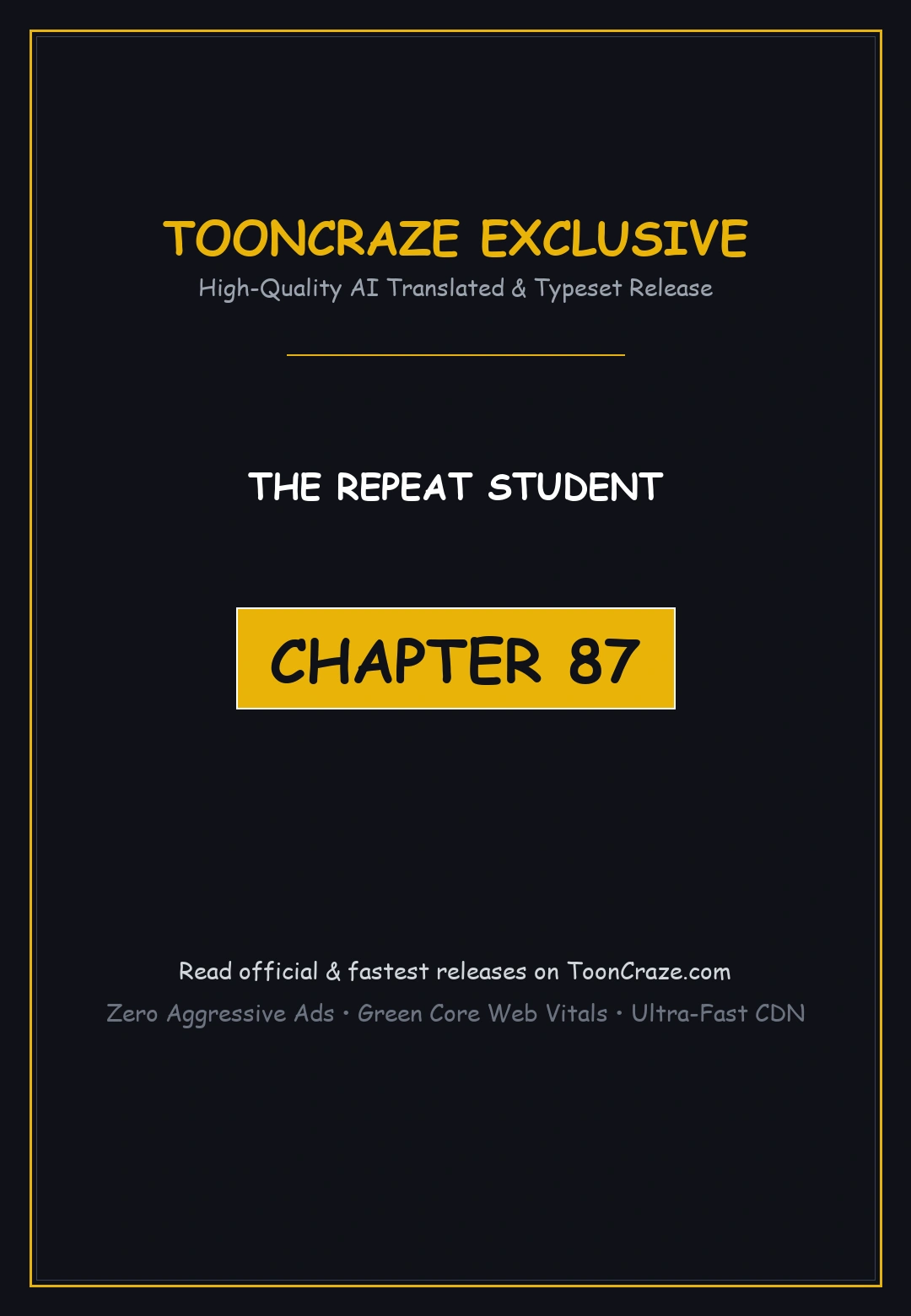 The Repeat Student Chapter 87 - Page 1