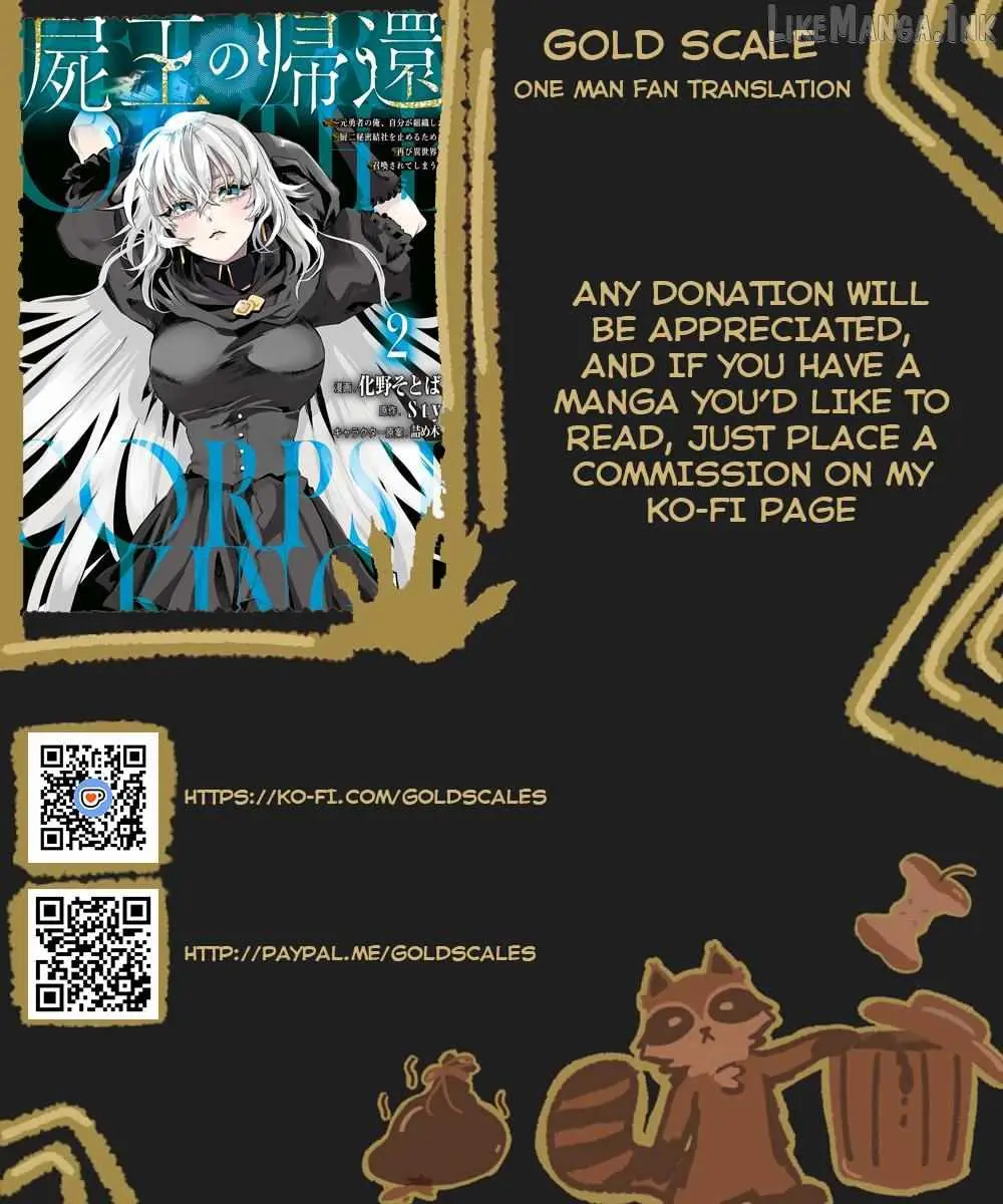 The Return Of The Corpse King Chapter 13 - Page 1