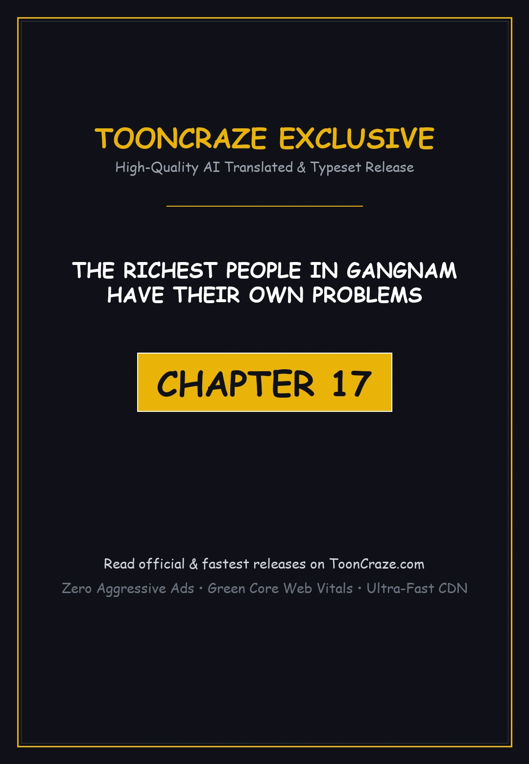 The Richest People In Gangnam Have Their Own Problems Chapter 17 - Page 1