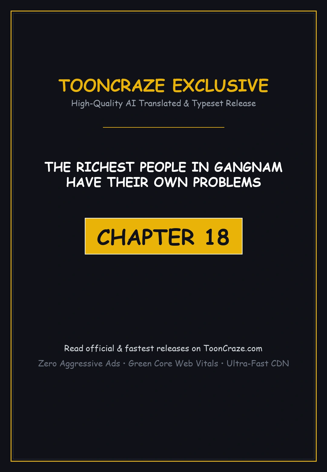 The Richest People In Gangnam Have Their Own Problems Chapter 18 - Page 1