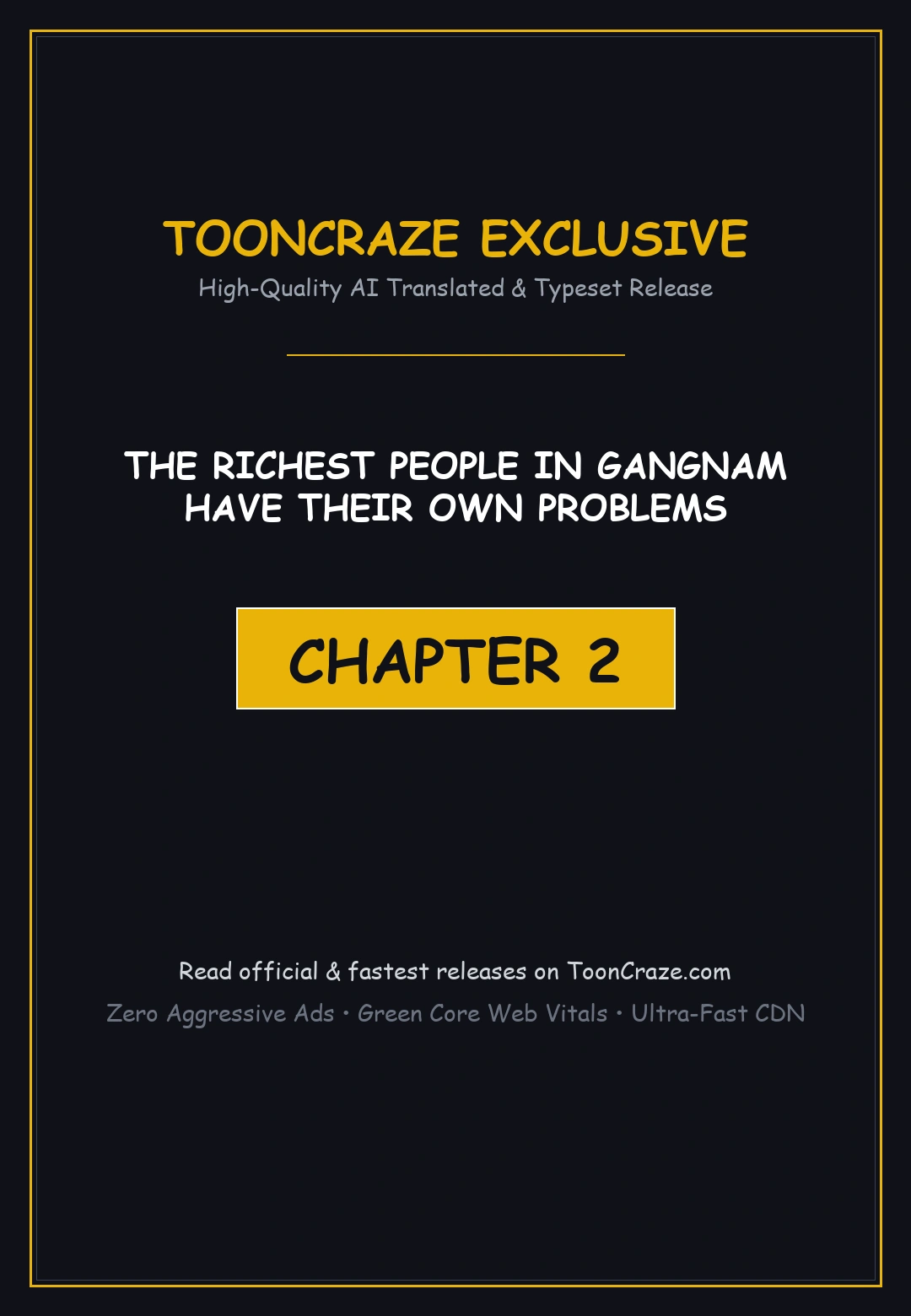 The Richest People In Gangnam Have Their Own Problems Chapter 2 - Page 1