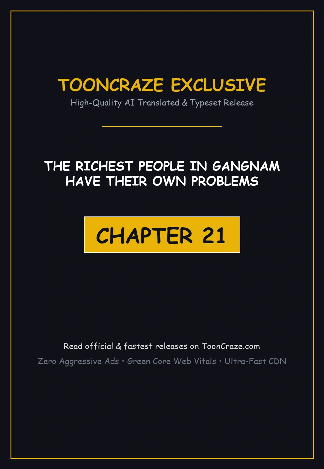 The Richest People In Gangnam Have Their Own Problems Chapter 21 - Page 1