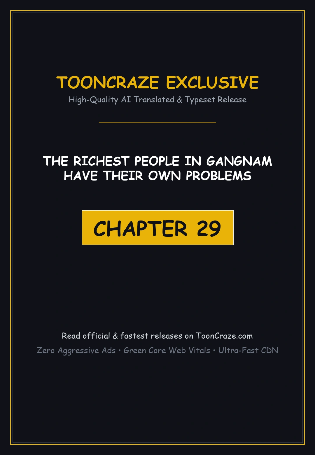 The Richest People In Gangnam Have Their Own Problems Chapter 29 - Page 1