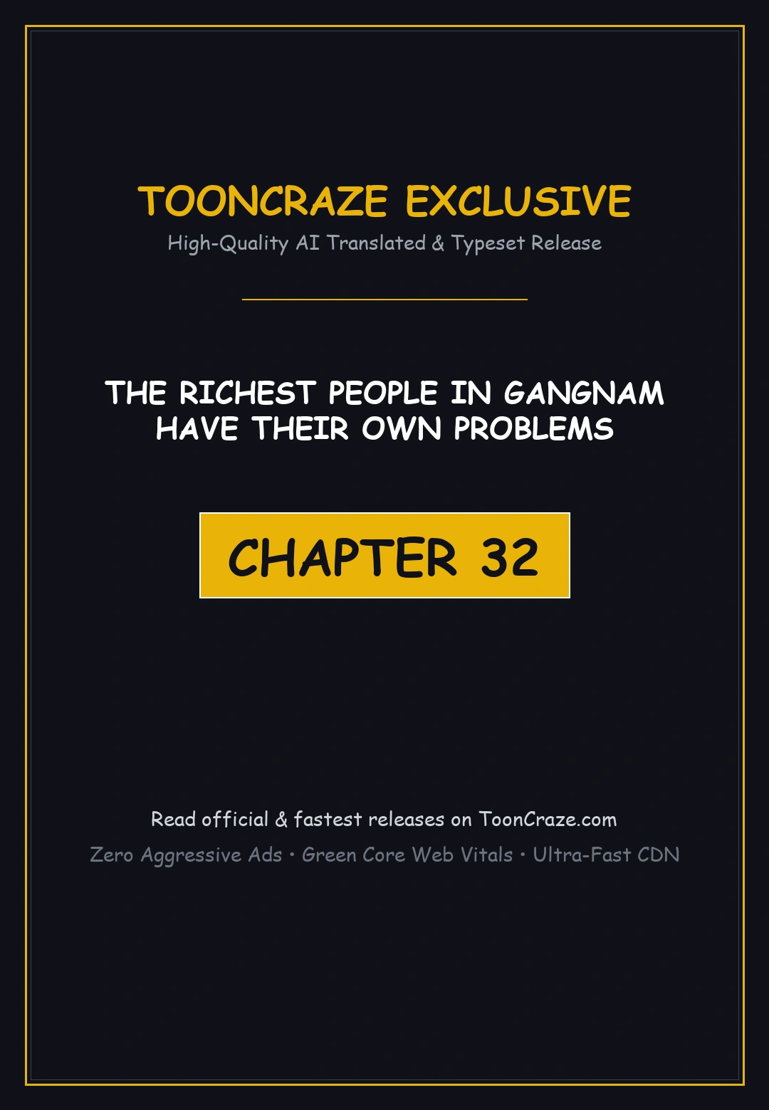The Richest People In Gangnam Have Their Own Problems Chapter 32 - Page 1