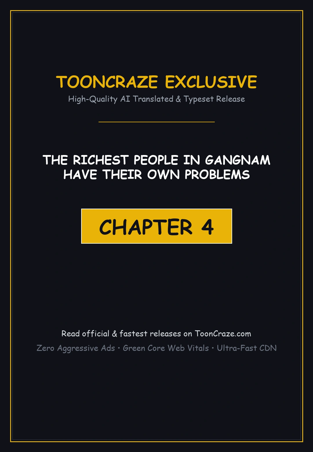 The Richest People In Gangnam Have Their Own Problems Chapter 4 - Page 1