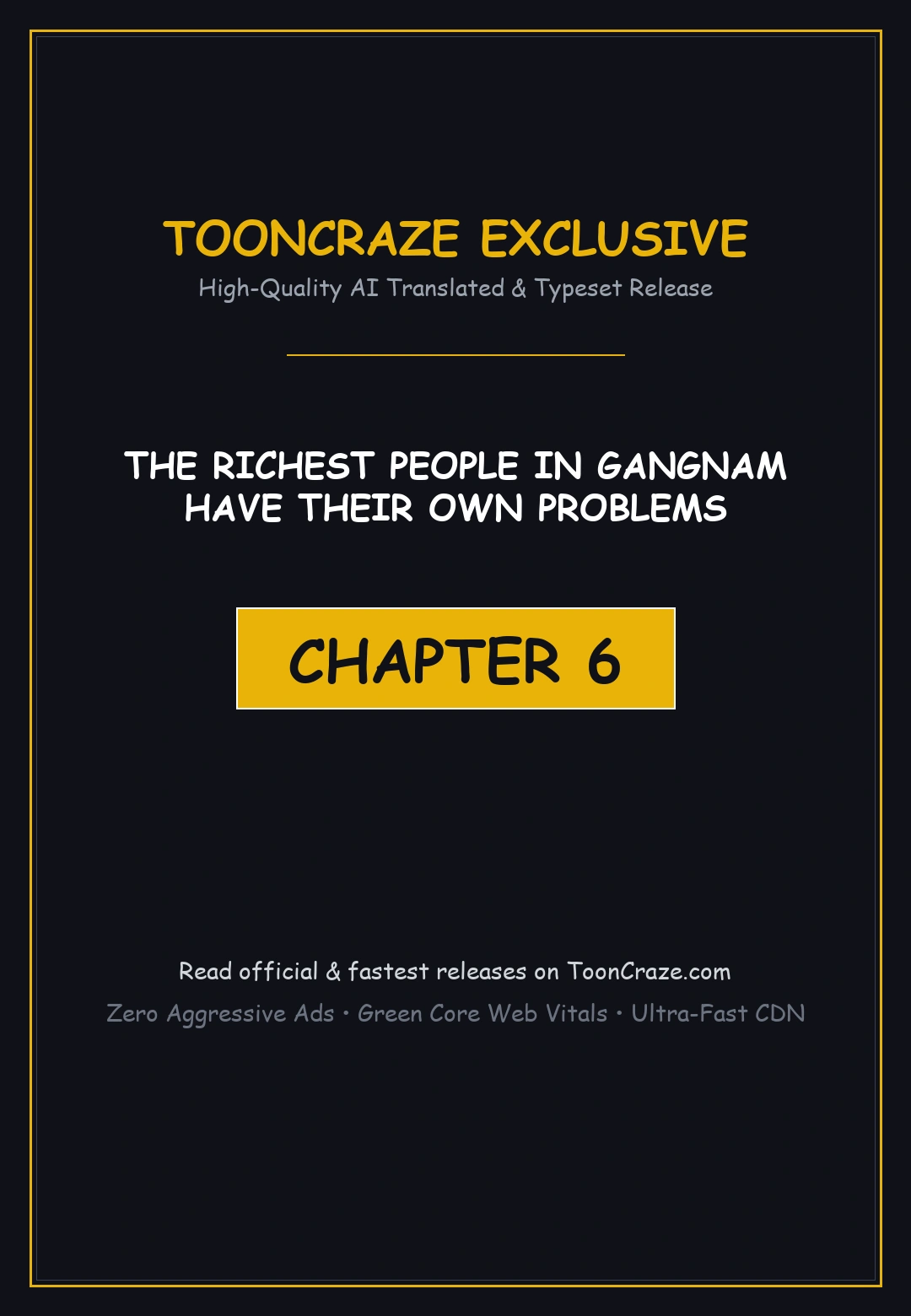 The Richest People In Gangnam Have Their Own Problems Chapter 6 - Page 1