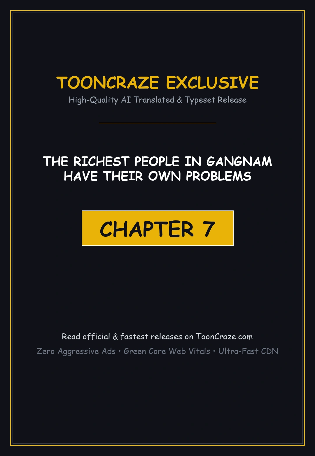 The Richest People In Gangnam Have Their Own Problems Chapter 7 - Page 1