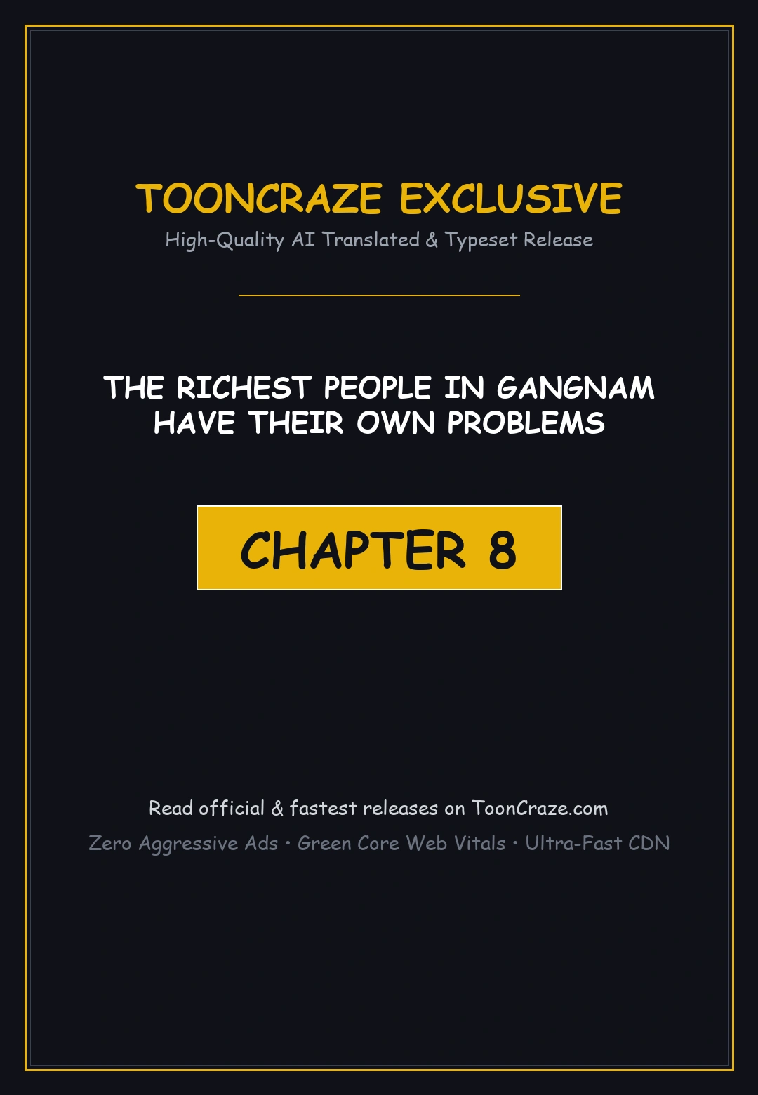 The Richest People In Gangnam Have Their Own Problems Chapter 8 - Page 1