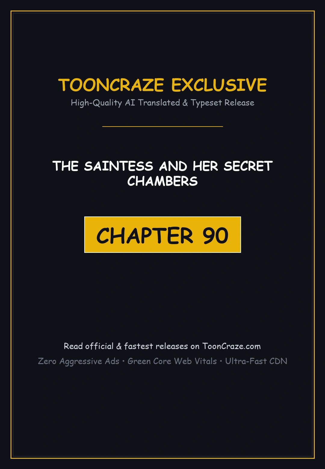 The Saintess And Her Secret Chambers Chapter 90 - Page 1