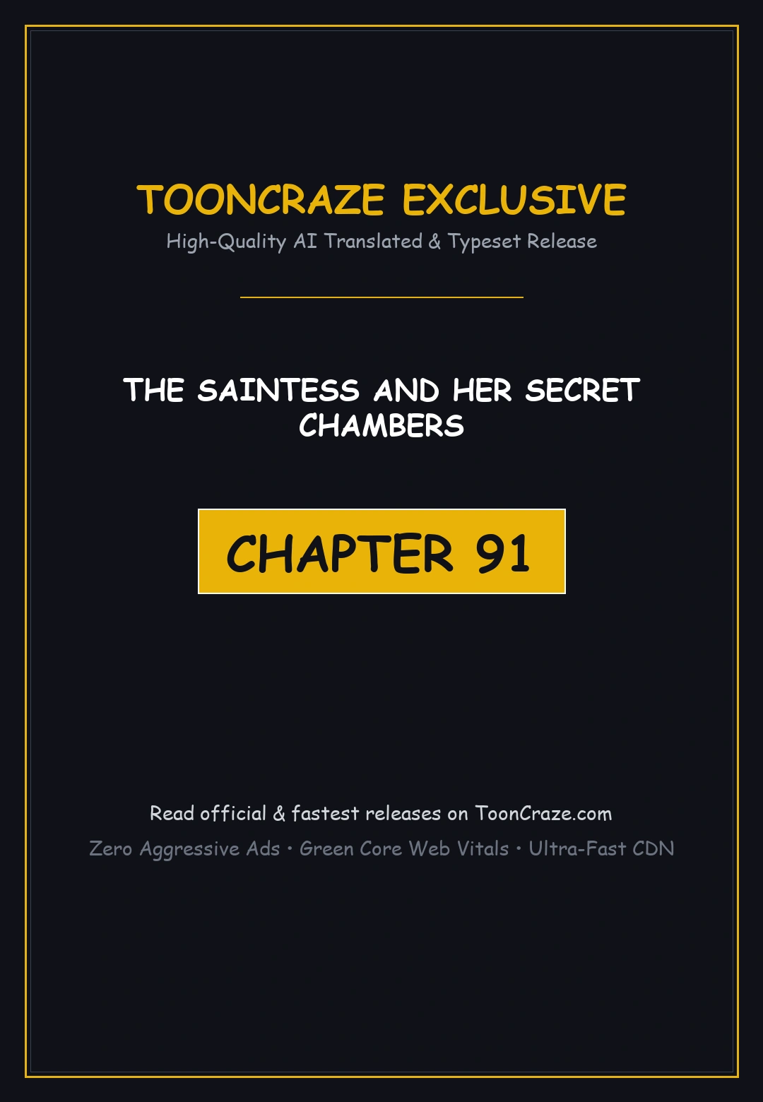 The Saintess And Her Secret Chambers Chapter 91 - Page 1