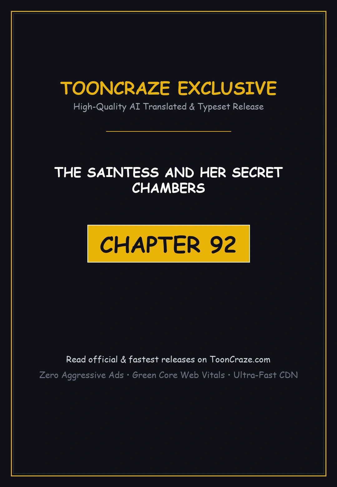 The Saintess And Her Secret Chambers Chapter 92 - Page 1