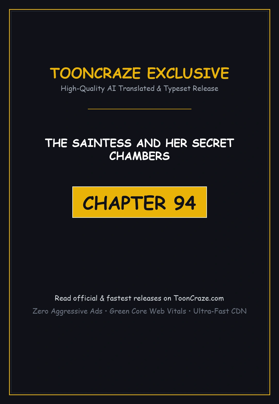 The Saintess And Her Secret Chambers Chapter 94 - Page 1
