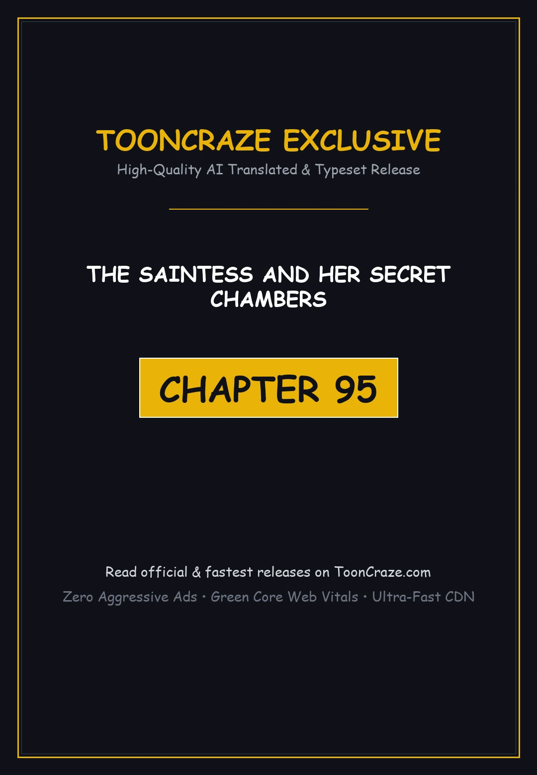 The Saintess And Her Secret Chambers Chapter 95 - Page 1