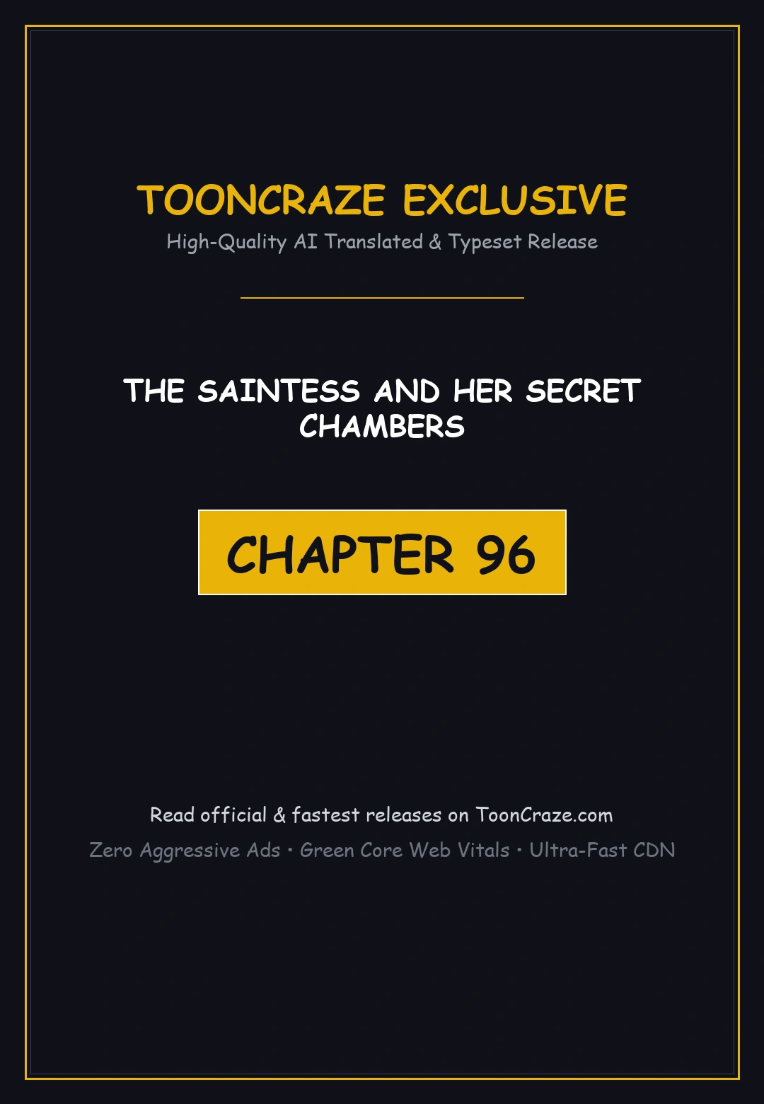 The Saintess And Her Secret Chambers Chapter 96 - Page 1