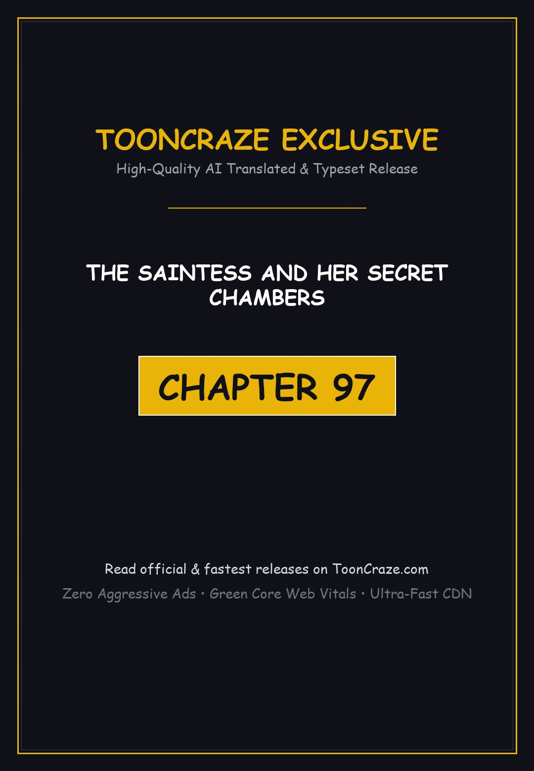 The Saintess And Her Secret Chambers Chapter 97 - Page 1