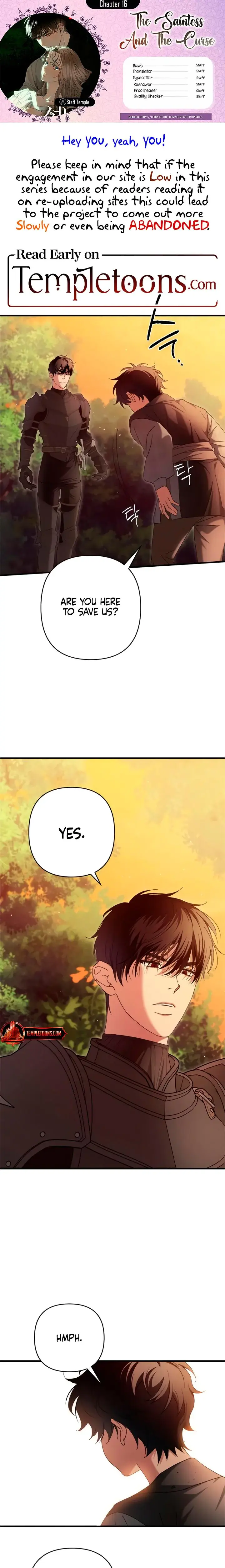 The Saintess And The Curse Chapter 16 - Page 1