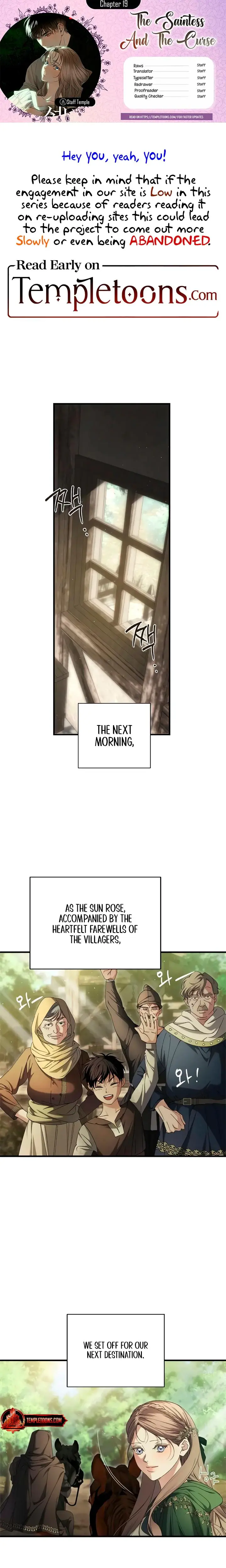 The Saintess And The Curse Chapter 19 - Page 1