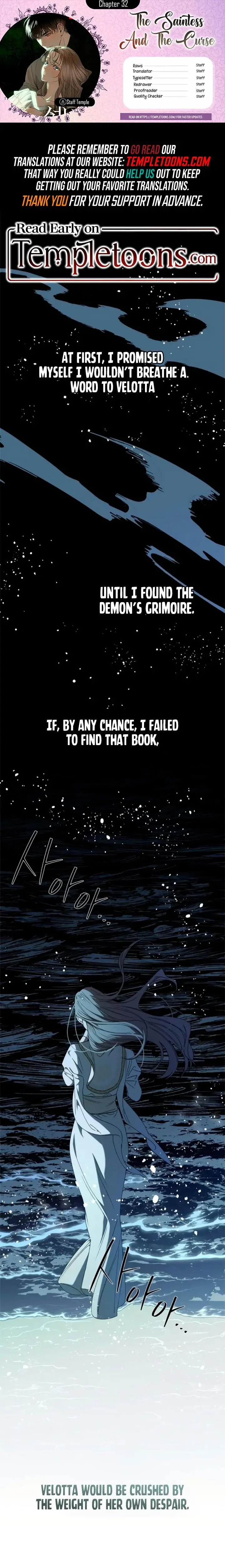 The Saintess And The Curse Chapter 32 - Page 1
