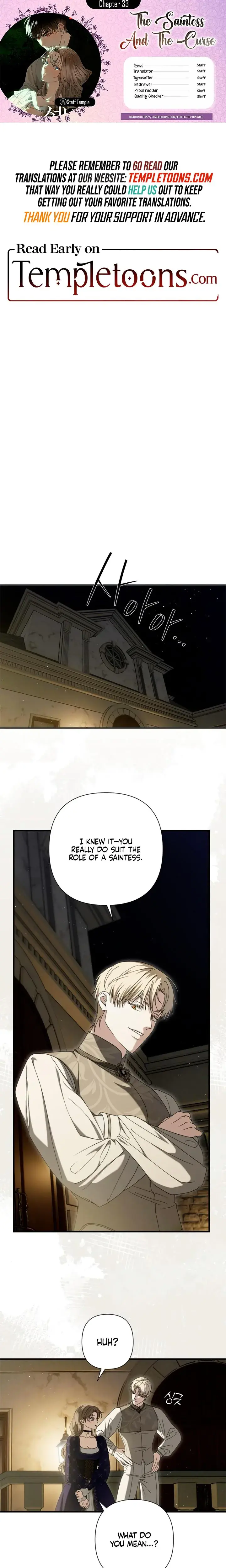The Saintess And The Curse Chapter 33 - Page 1