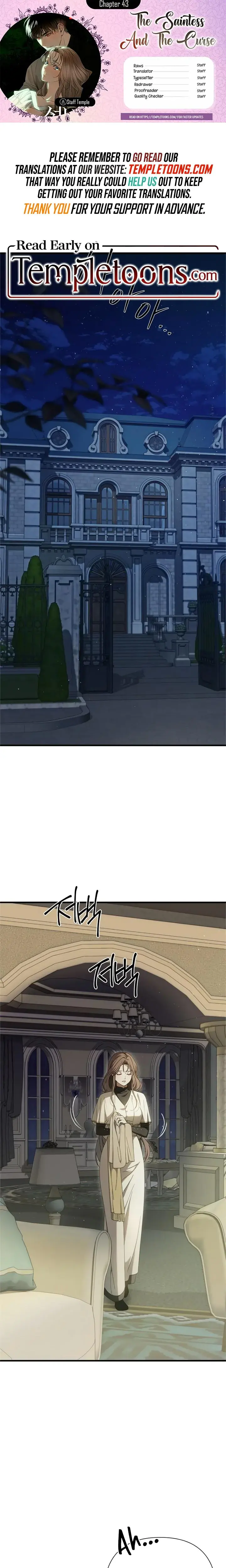 The Saintess And The Curse Chapter 43 - Page 1