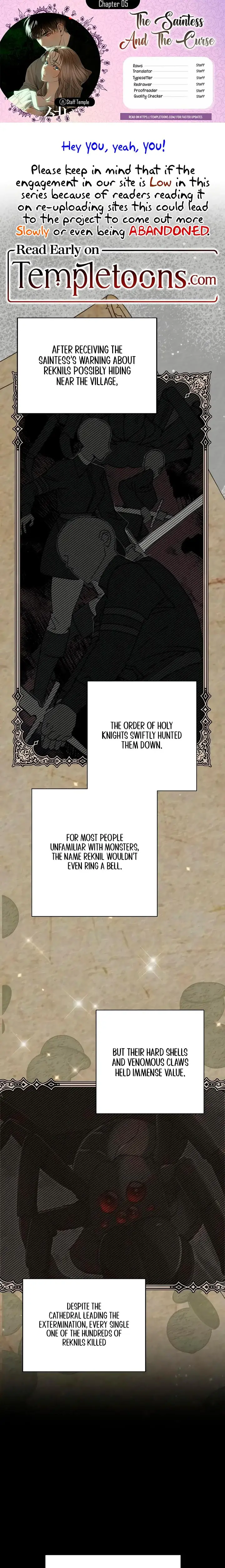 The Saintess And The Curse Chapter 5 - Page 1
