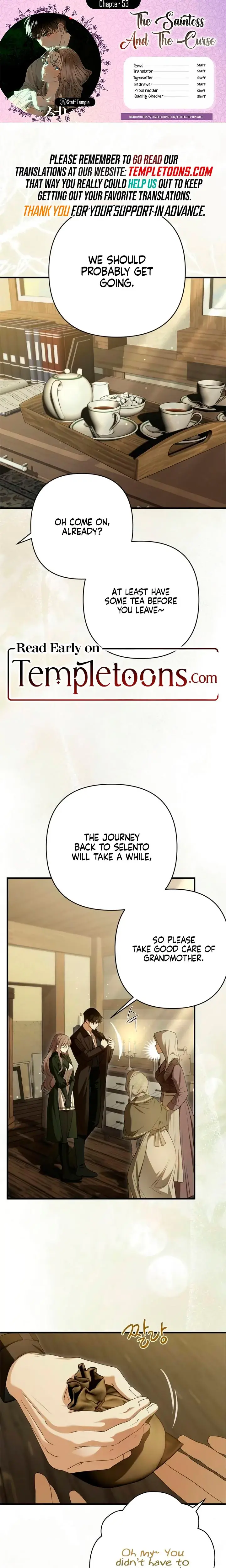 The Saintess And The Curse Chapter 53 - Page 1