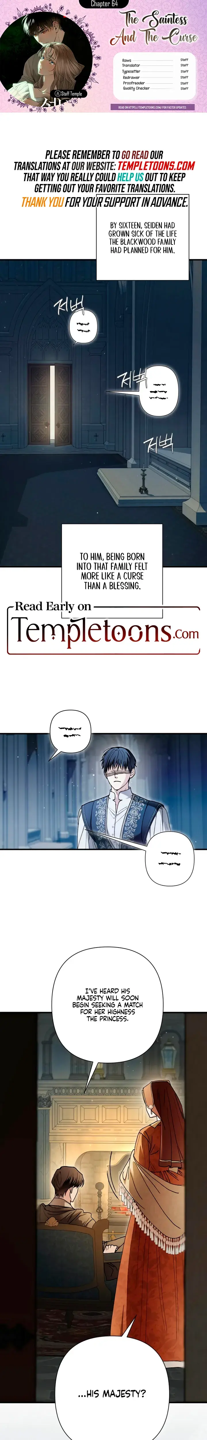 The Saintess And The Curse Chapter 64 - Page 1