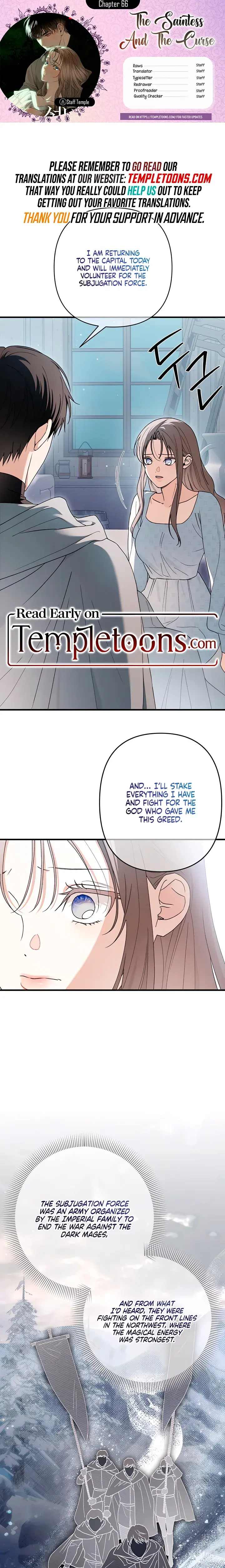 The Saintess And The Curse Chapter 66 - Page 1