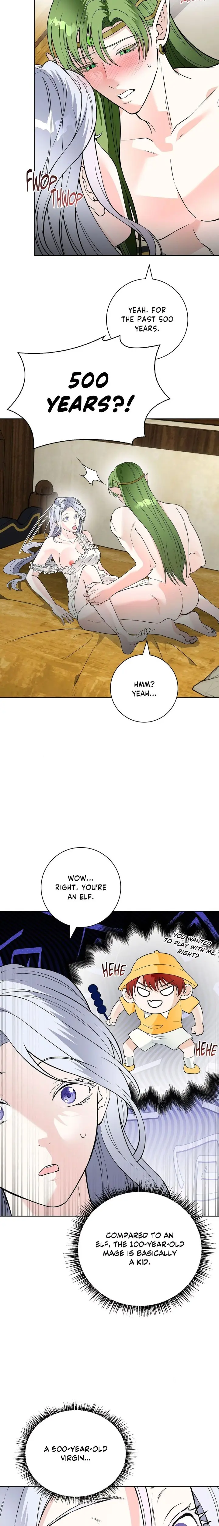 The Saintesss Petals Are Drenched Chapter 17 - Page 14