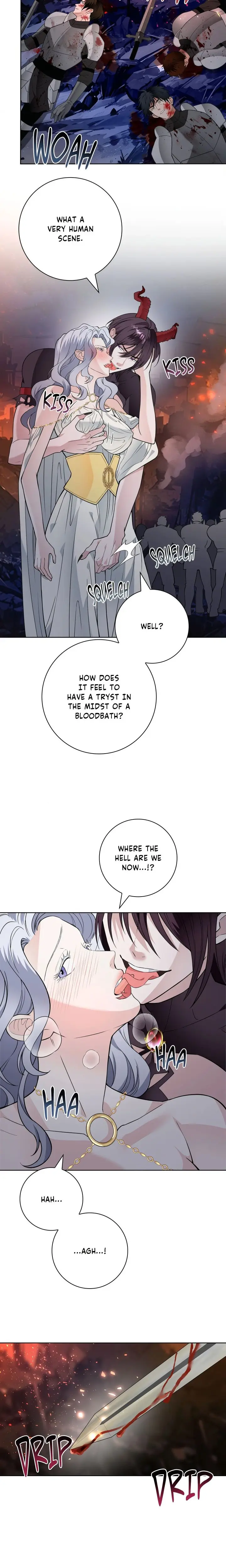 The Saintesss Petals Are Drenched Chapter 21 - Page 22