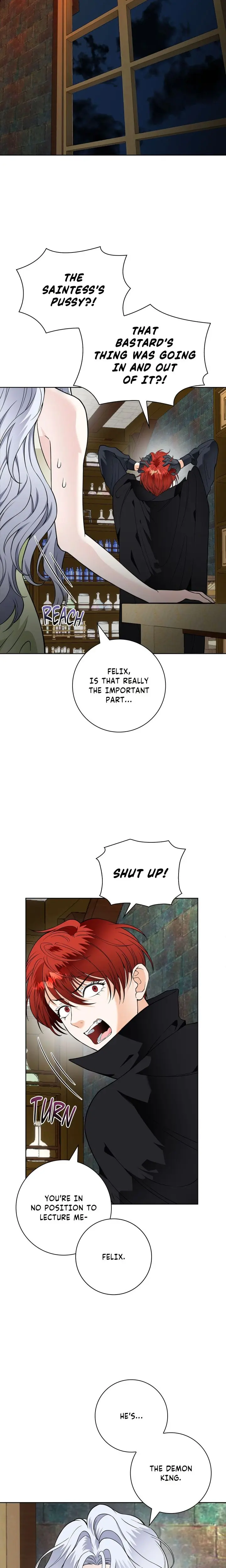The Saintesss Petals Are Drenched Chapter 22 - Page 12