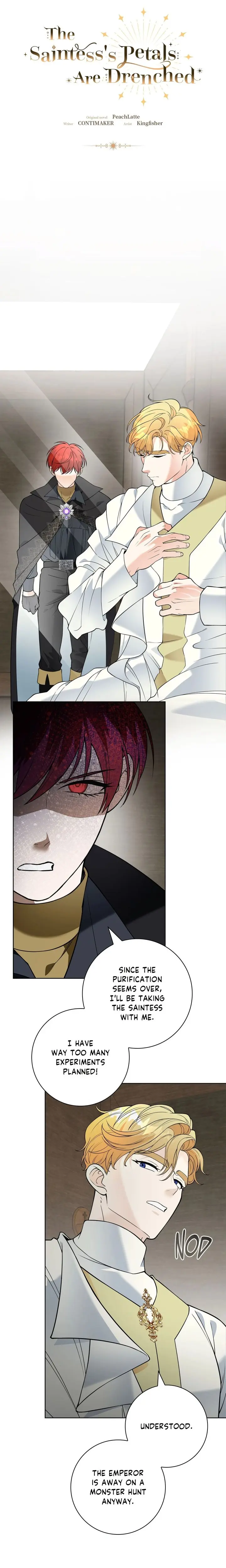 The Saintesss Petals Are Drenched Chapter 7 - Page 10