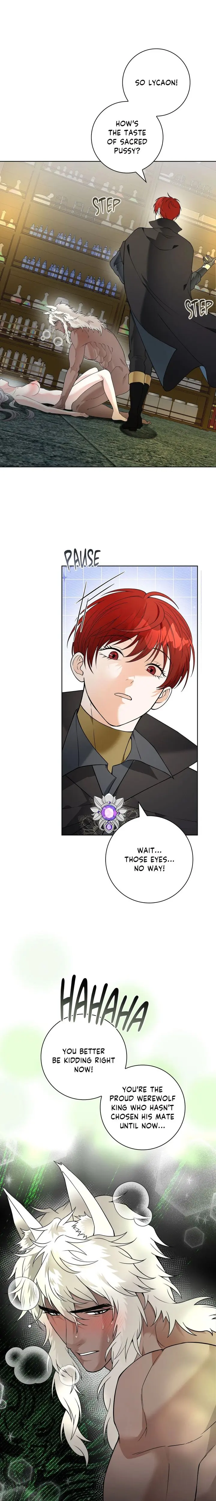The Saintesss Petals Are Drenched Chapter 9 - Page 14