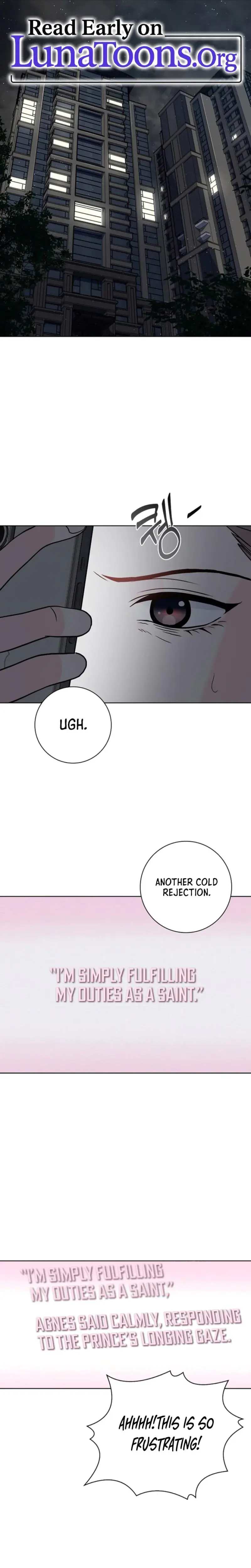 The Saintesss Petals Become Wet Chapter 1 - Page 1
