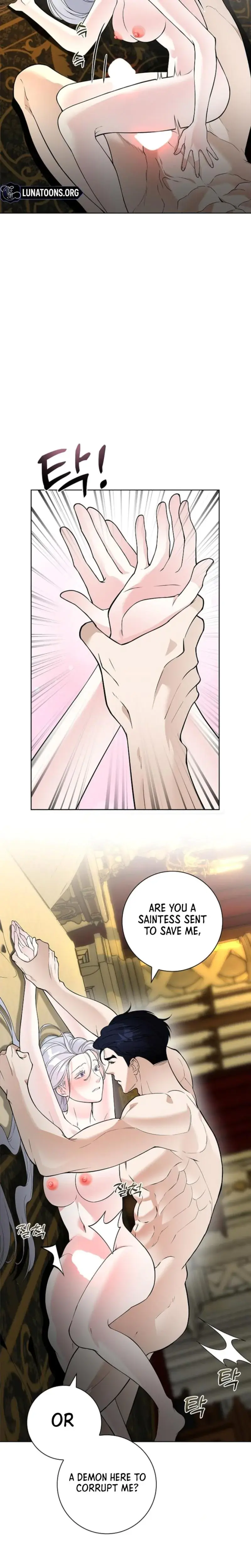 The Saintesss Petals Become Wet Chapter 10 - Page 8