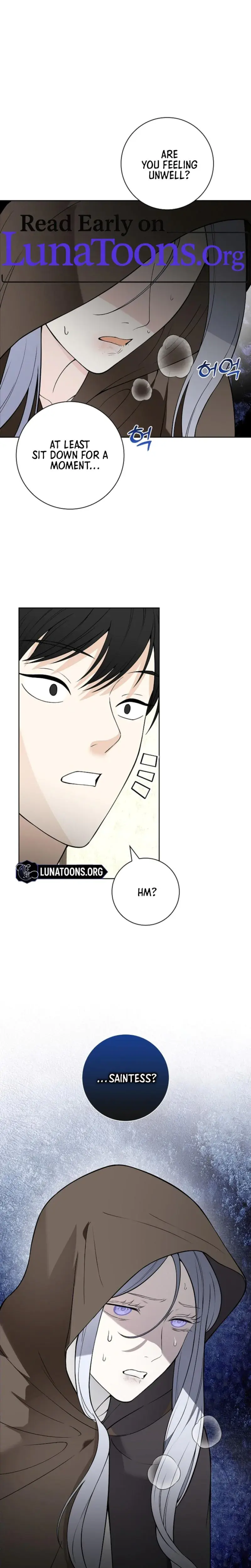 The Saintesss Petals Become Wet Chapter 15 - Page 1