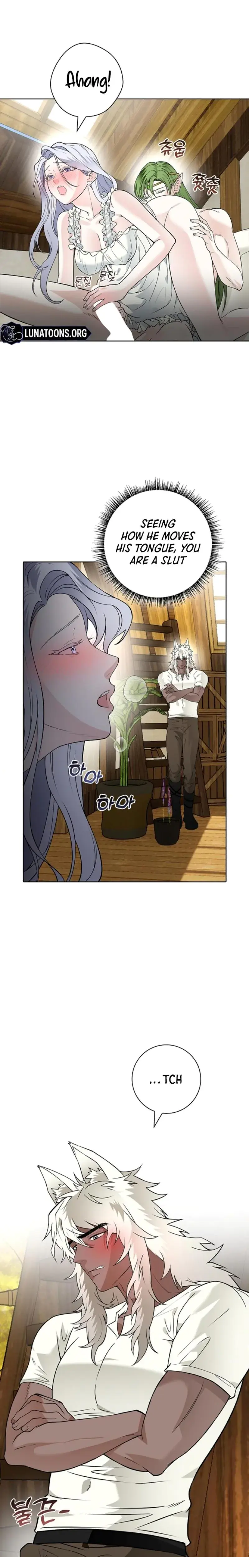 The Saintesss Petals Become Wet Chapter 17 - Page 9