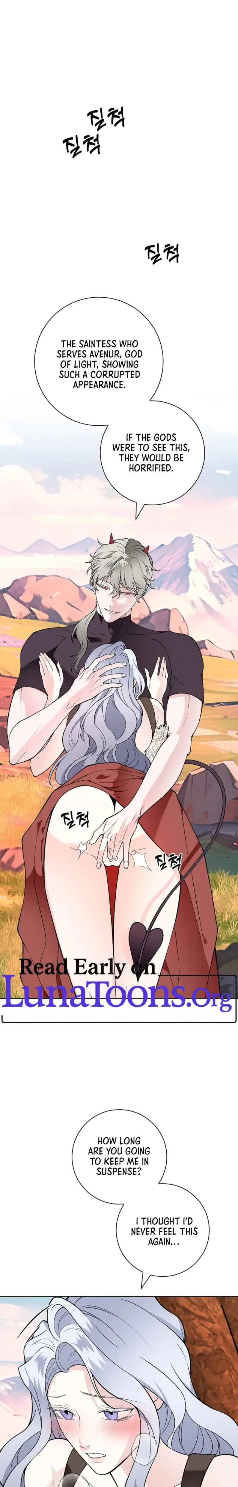 The Saintesss Petals Become Wet Chapter 36 - Page 1