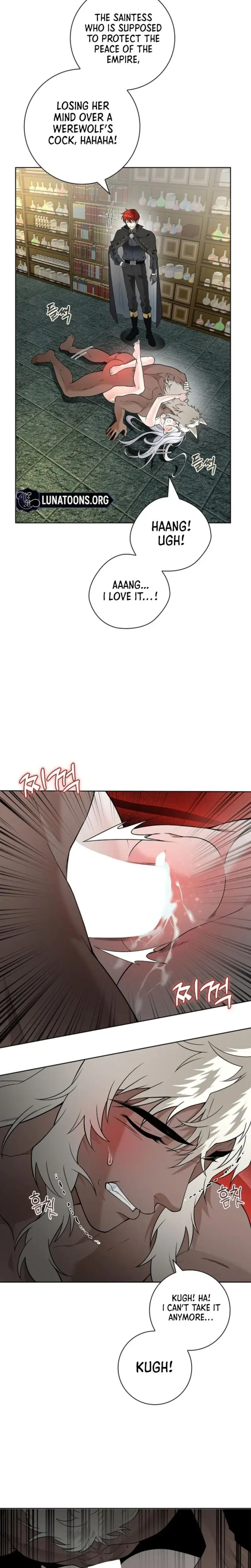 The Saintesss Petals Become Wet Chapter 9 - Page 14